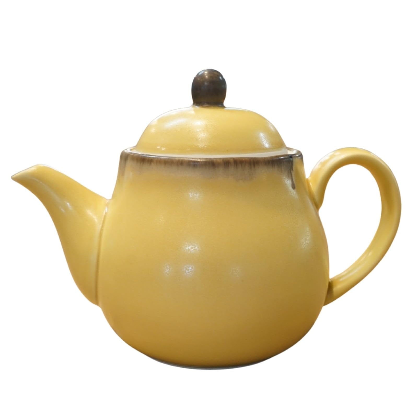 

Hasami Ware [Cu] Teapot, Yellow, Approx. 16cm W x 9cm D x 12cm H, Capacity: Approx. 350ml, Dishwasher and Microwave Safe, Made in Japan, Product