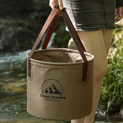 10L/20L Durable Multi-functional Portable Basins Waterproof Collapsible Sink Bucket Travel Basin Camping Hiking Storage Bucket