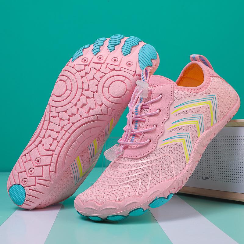 

2025 новая уличная обувь с пятью пальцами для босиком обувь для босиком обувь для походов обувь для серфинга рафтинга походов скалолазания мужская обувь для ходьбы 46 розовый