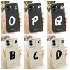 Luckly Letters Cover For Oppo A6x 4G 5G Case 6.75" Silicone Soft Phone Back Cover For Oppo A6 A 6x A6x 4G 5G Cases Capa