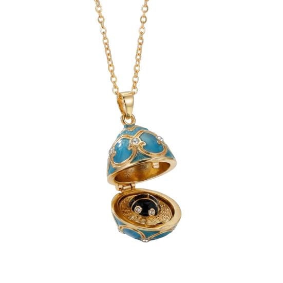 Elegant Retro Style Necklace Copper 2.7 Cm 1 Pc