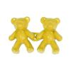1/5pairs Colorful Bear Buckles Women Men Adjustable Jeans Pants Pins for Loose Jean Fit Tighten Waist Closing Reduce Snap Button