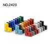 Non-Toxic 20Pcs Moc Parts 2420 Plate 2 X 2 Corner Compatible Bricks Diy Assmble Building Blocks Particle Kid Puzzle Brain Toy Gift