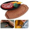 Realistic Miniature Steak Toy with Fake Meat for Dollhouse Kitchen Decor and Play Accessories Assorted Color