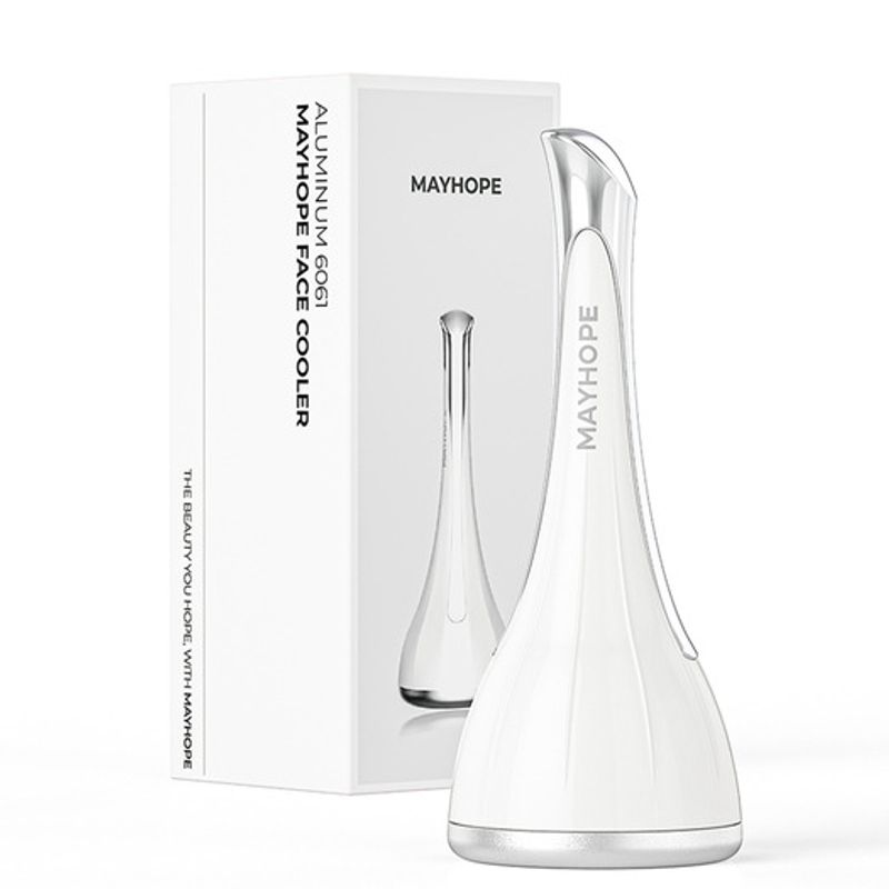 

MAYHOPE Face Cooler (for soothing skin, reducing fever, and relieving swelling) white