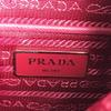 Prada Triangle Logo Triangle Logo Plate Crossbody Bag Shoulder Bag Nylon Pink