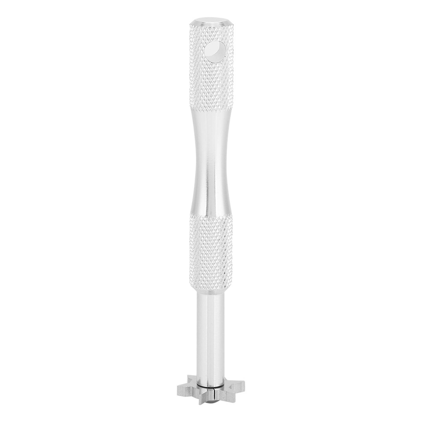 

Golf Club Groove Sharpener Tool with Multi angle Shape Mouth Cutters (Silver) серебряный