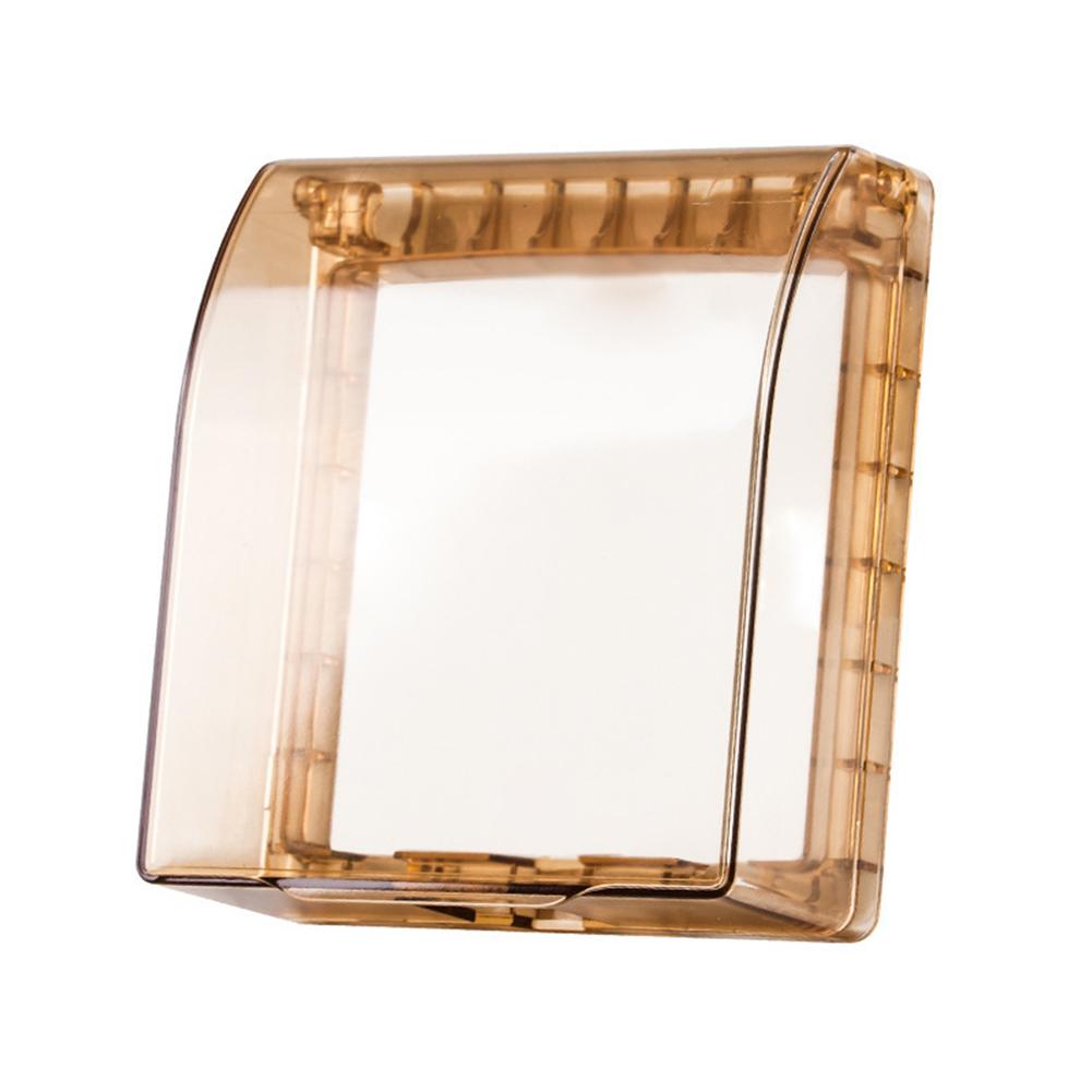 Home Safety 10.5 X 11.8 X 4.5 Cm Waterproof Wall Switch Long-term Use Strong Adhesion Vapour-proof ABS Material