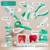 Children Pretend Play Doctor Dentist Kits with Realistic Doctor Tools and Accessories for Preschool Kids Fun Learning