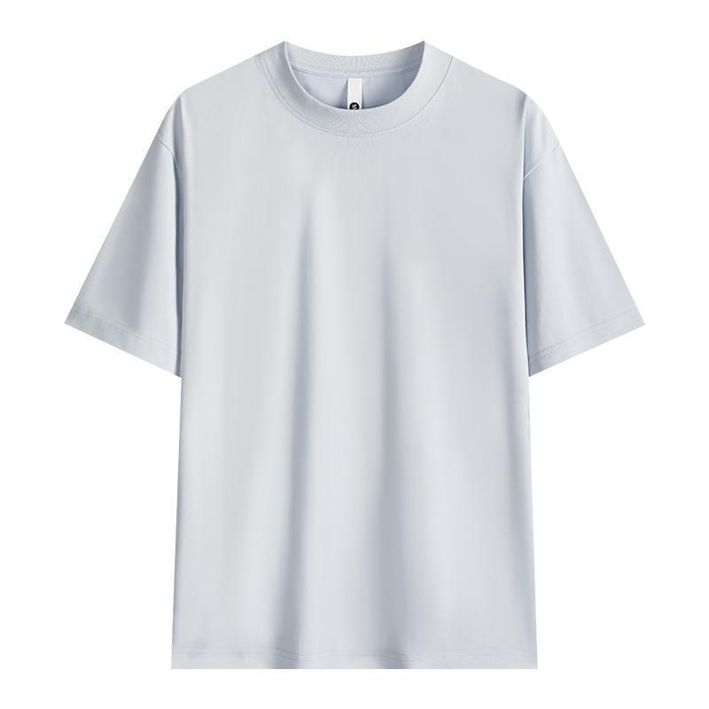 

Новая мужская футболка Sorona Cool Antibacterial Quick-Dry UV Protection Single Color с коротким рукавом 250 г M (100-120 lbs)