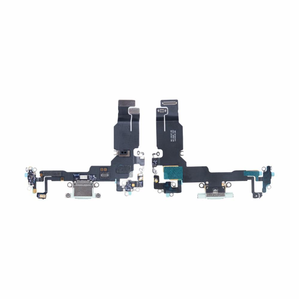 For iPhone 15 Dock Connector Charging Port Flex Cable Replacement (without Logo)