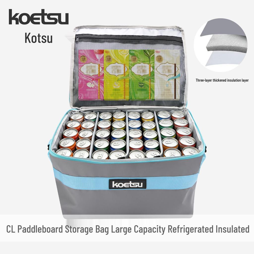 KOETSU CL Große Kapazität Paddleboard, Surfbrett & Kajak Aufbewahrungs-Organizer-Tasche