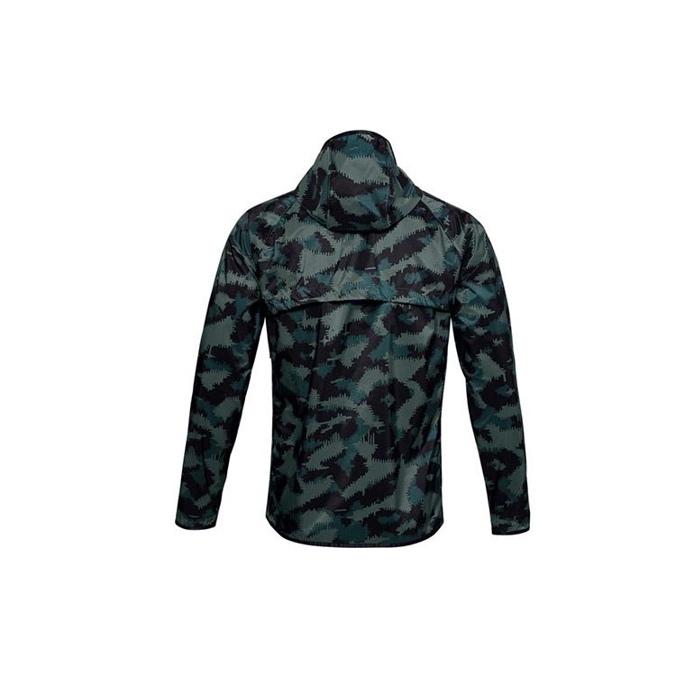 Under Armour Anywhere Storm Running Hooded Logo Jacket Men Camouflage 1356161-424