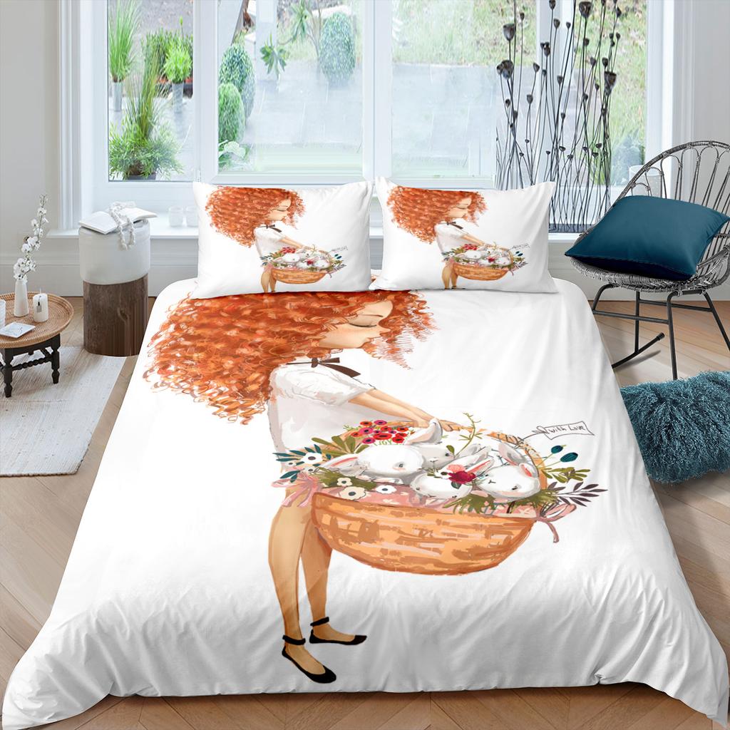 Luxury Duvet Cover and Pillowcase Digital Printing Star/moon/meteor Double Winter Quilt Cover Set Lantern Duvet Cover 1 Person