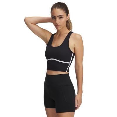 Womens/Ladies Meridian Crop Piped Tank Top