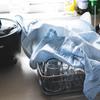 VETLER Set med 2 stora köksdukar i indisk bomull med tvättbar Furoshiki-lunch och snygg inredningsrand, 100 % öglor, bordsunderlägg,