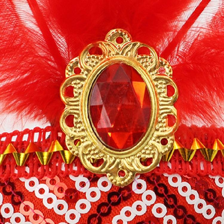 Maskeraddräkt Mask för Kvinnor Fjäder Strass Venetiansk Mask Fest Kväll Bal Maskerad Halloween Cosplay Kostymer