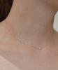 Tatiana (Silver 925) Only Pearl Box Chain Necklace Nz2165