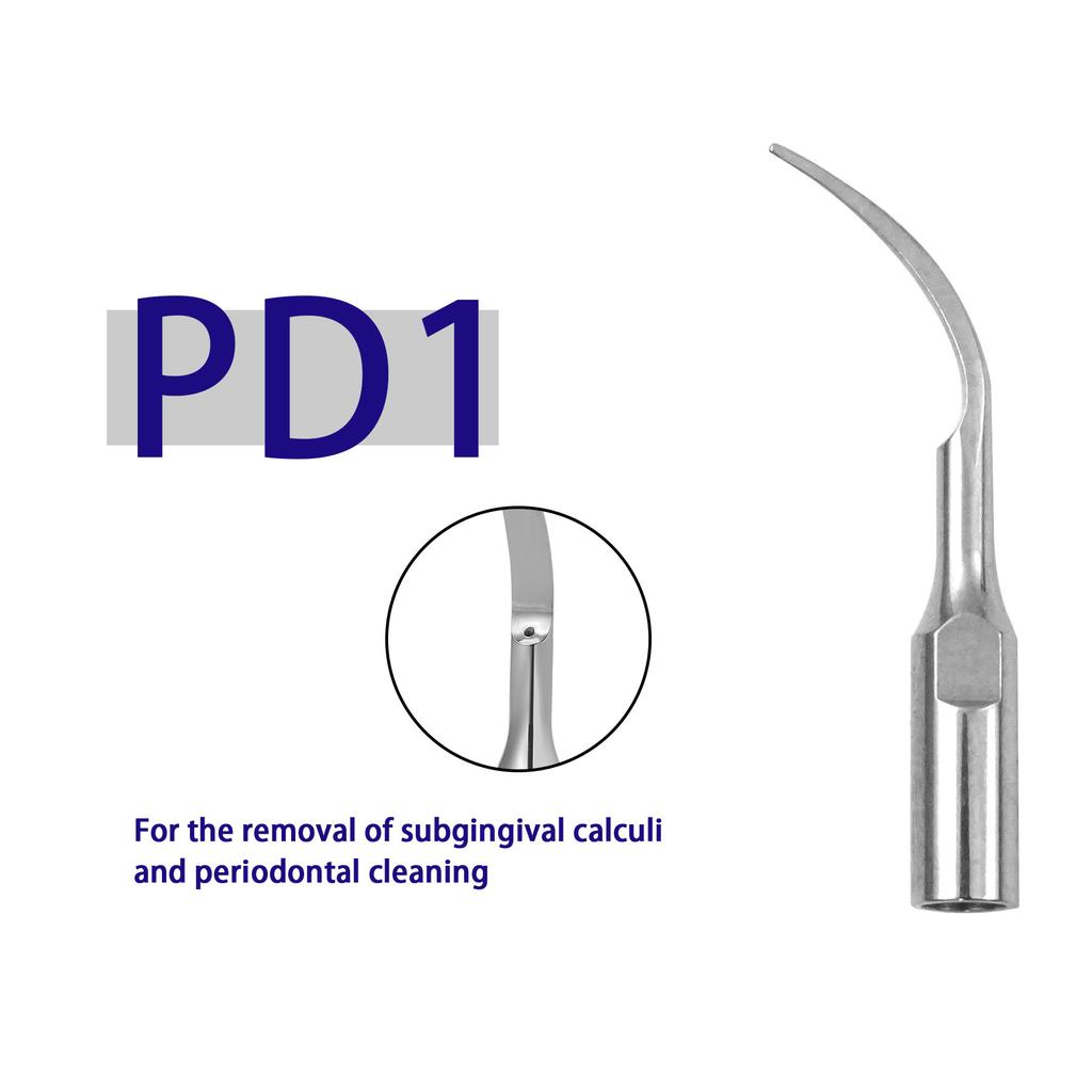 5Pcs Dental Ultrasonic Scaler Tips Fit Ems Woodpecker Dte Satelec G1-G6 E1-E5 P1 P3 P4 Gd1-Gd6 Pd1 Pd3 Pd4 Ed1 Ed2