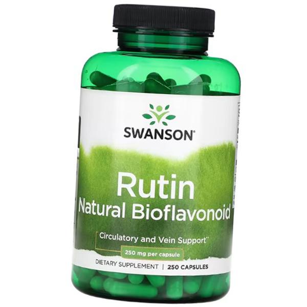 

Rutin, Rutin Natural Bioflavonoid 250, Swanson 250caps (70280033) 250caps