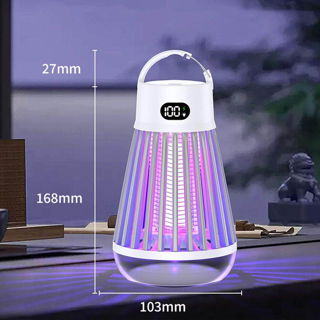 Multifunctional Mosquito Killer for Mothers and Babies, Household Outdoor Portable Electric Shock Mosquito Killer Lamp, Camping Lamp