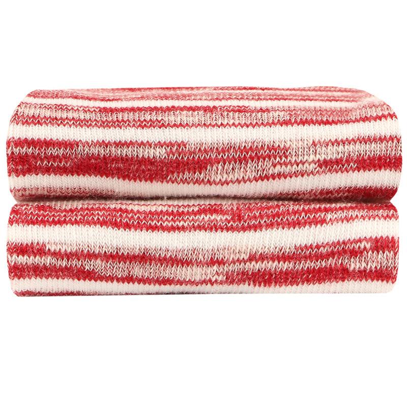 Spring and Summer Anti-drop Combed Cotton Striped Boat Socks for Men, Silicone Anti-slip Socks and Invisible Socks