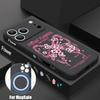 Lovely Bowknots Print Case For iPhone 17 Pro Max iPhone 16 15 14 13 Pro Max Magnetic For Magsafe Soft Silicone Phone Back Cover