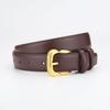 Womens Leather Waist Belt For Jeans Casual Fashion With Metal Buckle For Office And Daily Use