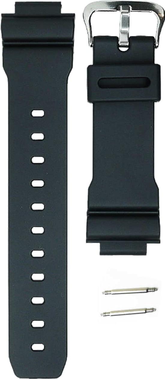 

[Casio] Band (strap) + spring bars included for DW-004C, DW-004, DW-9000, DW-9000C, GS-500