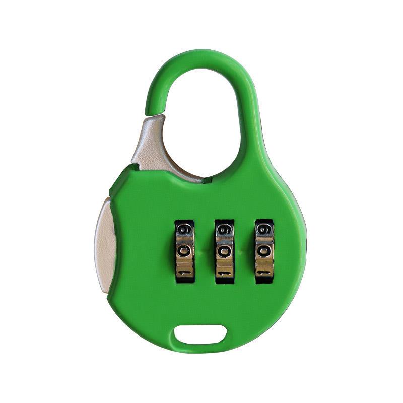 Bag Password Lock 3 Dia L Metal  Resettable Combination Padlock Suitcase Password Digit Lock F5 Color Code Lock