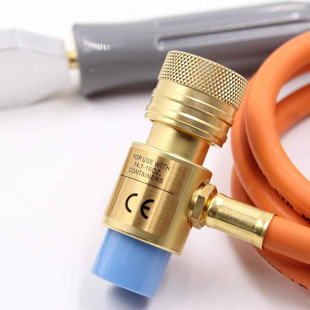 Double Valve Mapp Torch With 2 Head And Hose For Soldering