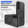 For Samsung Galaxy A36 5G Magnetic Case Skin Touch Matte Translucent PC + TPU Anti-Drop Phone Cover