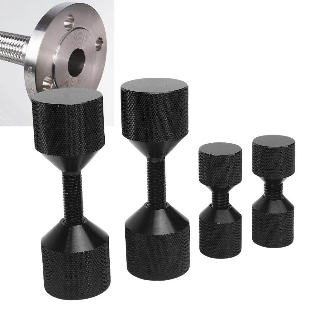 Aluminum Flange Alignment Pins 2 Hole Tweezers Anodized Aluminum Screws 0.5 to 14 Inch for 150LB Flanges Ergonomic Design
