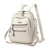 Chic PU Backpack for Women – Vintage-Style Design with Multiple Pockets and Adjustable Straps, Perfect for Daily Use and Travel