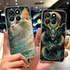 For Honor 400 Smart 5G Case LGN-NX1 Luxury Butterfly Painted Cover Soft Silicone Case For Honor X7d HonorX7d Honor400 Smart Bags
