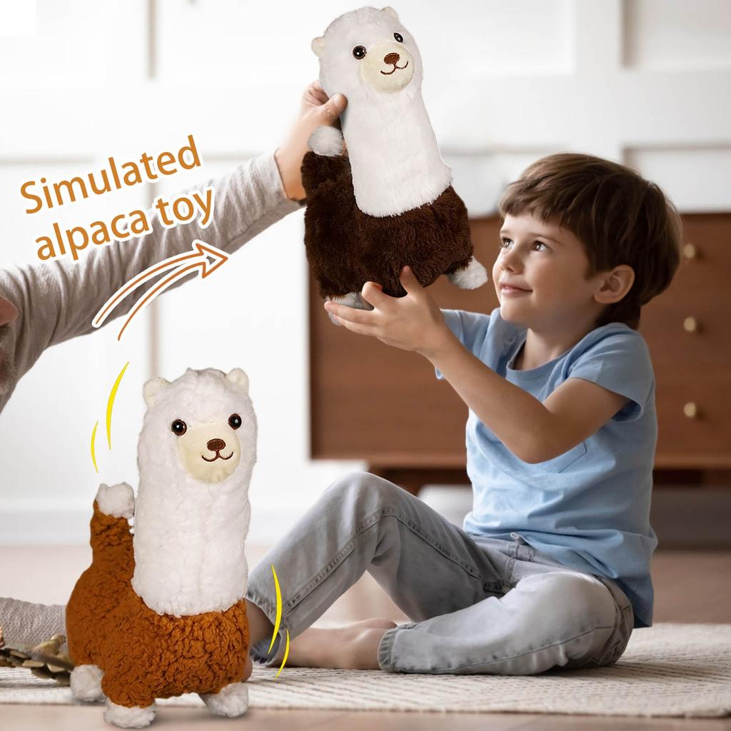 Without Battery, Color Box, Simulation Electric Walking Sound Furry Machine Simulation Toy