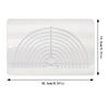 Acrylic Irregular 90° Sewing and Patchwork Ruler for Fabric Cutting