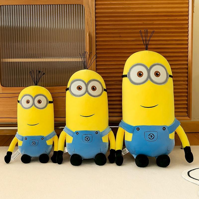 New Minions Movie Periphery Yellow Plush Bob Plush Stuart Stuffed Toys Soft Dolls Pillow Decoration Children Birthday Gift