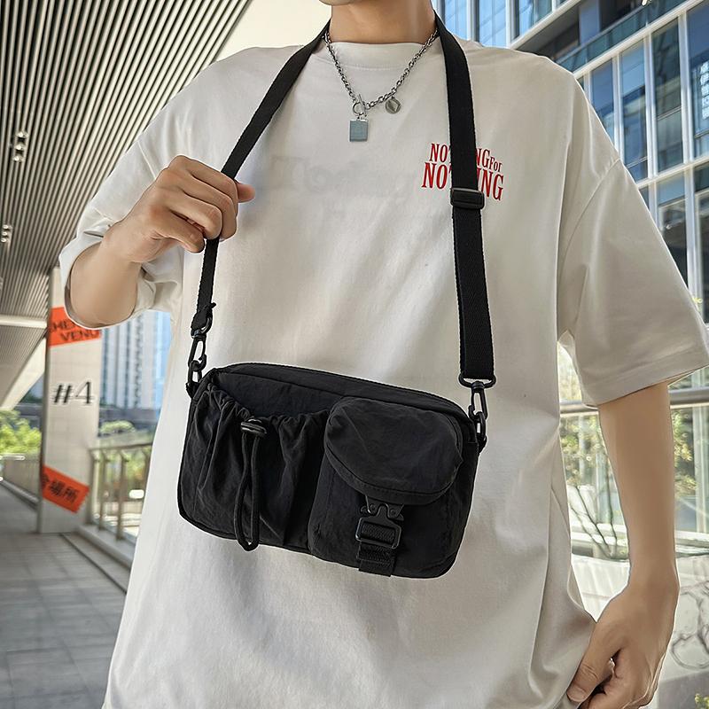 Kleine Tasche Leichte Herren Mini Umhängetasche Damen Handy-Tasche Kleine quadratische Tasche