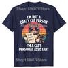 Funny Vintage Style Cat Lover Design Graphic Tshirt Men Women Hip Hop Oversized T Shirt 100 Cotton Comfort Tshirts
