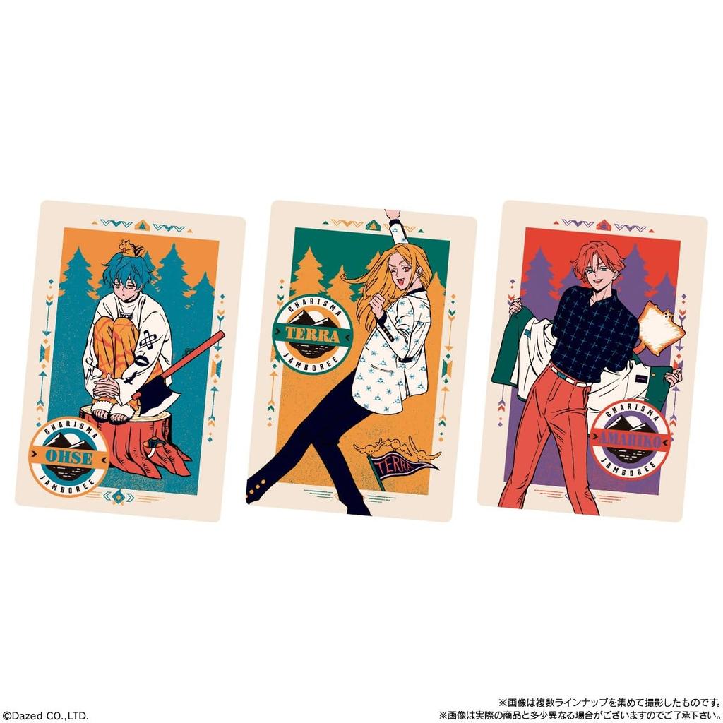 BANDAI Superhuman Share House Story "Charisma" Twin Wafers, Vanilla Cream Flavor, Candy Toy (Box Set of 20)