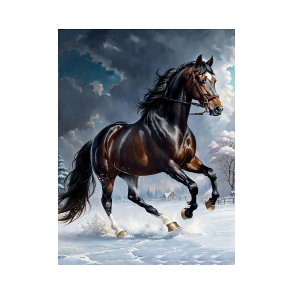 Beautiful Horse Picture Full Drills 5D Diamond Painting Mosaic Embroidery Diy Cross Stitch For Home Decorations J3650
