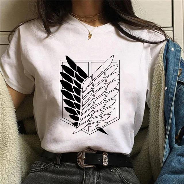 Japanese Anime Attack on Titan Final Season 4 Eren Yeager T Shirt Unisex Women Fashion Casual Short Sleeve Plus Size Unisex T Shirt