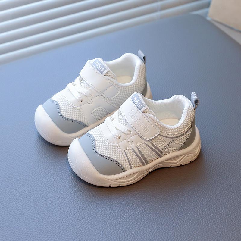 2025 spring baby functional shoes soft sole mesh breathable men's treasure sports shoes girl baby shoes children's shoes 2025