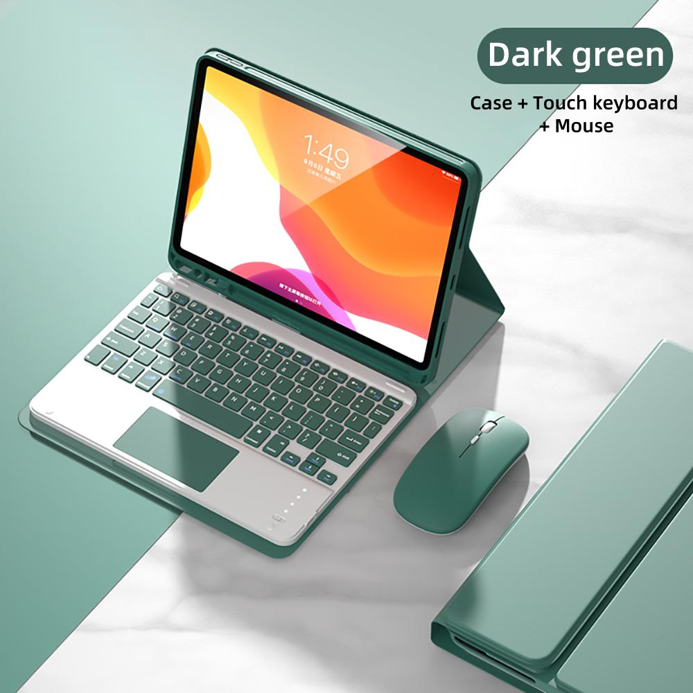 Case Keyboard For iPad Air 11 13 2024,For iPad 10.2 7/8/9th 10th Generation,Air 4 5 10.9'' Pro 11 12.9 Cover With Pencil Holder