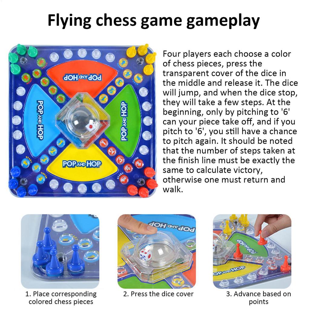 Multiple Frustration Board Game Marble Game Players Snakes And Ladders Board Game For Famil Friends Boys Girls Kids