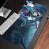 HYBXAXC Genshin Impact Lauma Mauspads Rutschfest Verdickt Großes Schreiblockrand Gaming Kissen Büro Student