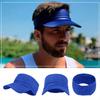 Sports Visor Cap Unisex Outdoor Running Sun Hat Spring/Summer Elastane Sun Hat