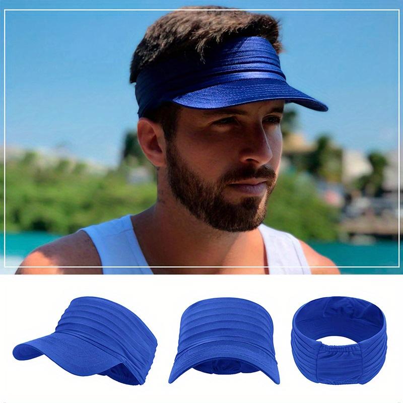 Sports Visor Cap Unisex Outdoor Running Sun Hat Spring/Summer Elastane Sun Hat