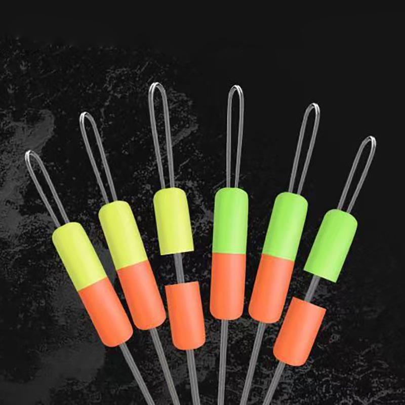 Round Head Two-Color Sliding Rock Fishing Lure with Detachable Stop Position